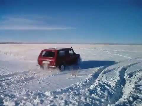 Нива 2129 на Сафари 510 по снегу!