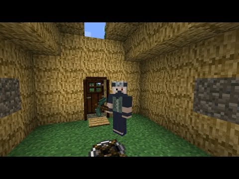 Minecraft TerraFirmaCraft #4: House Building In The Woods