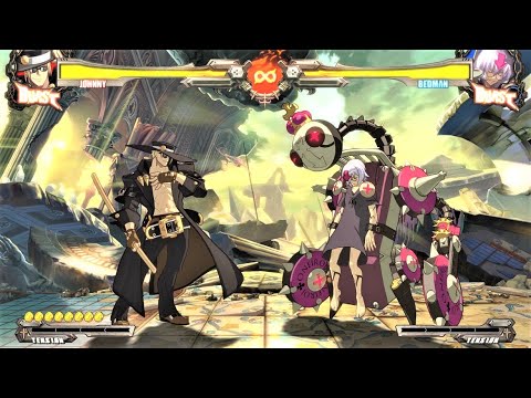 MANIAC LEVEL Johnny VS Bedman Guilty Gear Xrd Rev 2 Battle Match