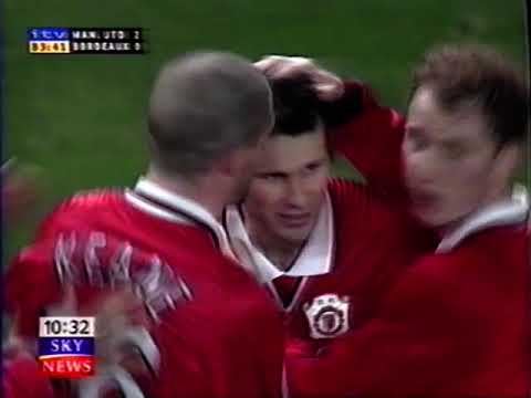 Manchester Utd v Bordeaux CL 2nd Group Stage 01-03-2000