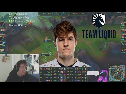 CaptainFlowers Casting EUW Yasuo Outplaying TL Alphari In 1v2!!