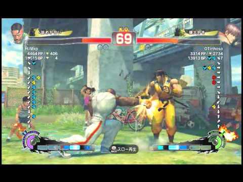 SSF4AE2012: HJMxp (Dudley) vs OTinhoso (Guy) - 2 ranked matches