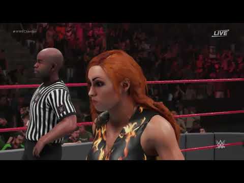 WWE 2K19 Becky Lynch Vs Carmella Xbox One Full HD#25