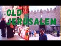Walking Through Old City Of Jerusalem Market