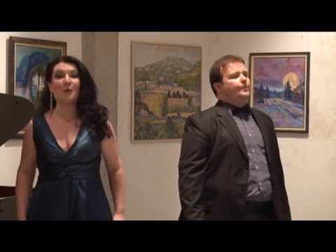 Katarina Simonović Ivanković, sopran i Saša Arsenkov, tenor / G. Verdi - Libiamo ne’ lieti calici