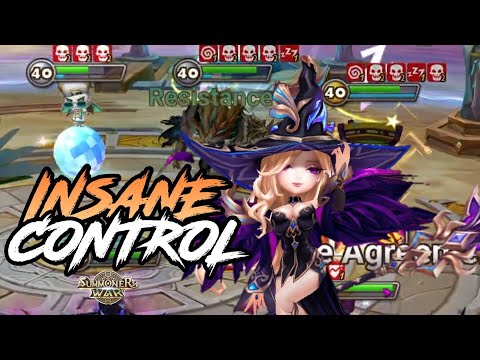2A GINA DARK MYSTIC WITCH, DOTS/SLEEP [Summoners War : Sky Arena]