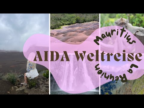 AIDA Weltreise 2023/24 - Trauminseln Mauritius und La Réunion 🌴  - VLOG 019