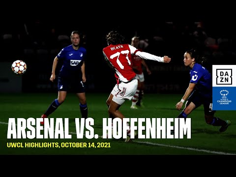 HIGHLIGHTS | Arsenal - Hoffenheim -- UEFA Women's Champions League 2021-2022 (Deutsch)