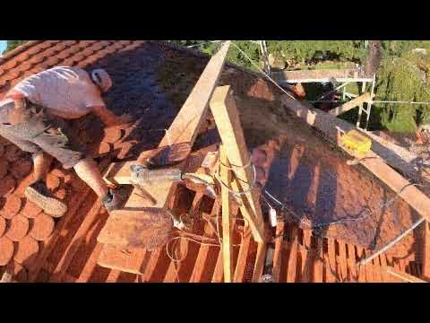 Fledermausgaube in Biberschwanzdeckung  - Teil  15 - Dachdecker aus Sachsen