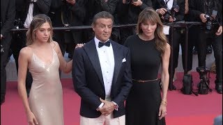 Sylvester Stallone, Sistine Stallone and more at 2019 Cannes Closing Ceremony