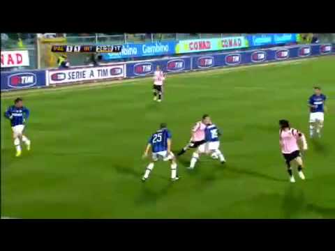 Inter Milan 1 Vs 1 Palermo _  All Goals & Highlights