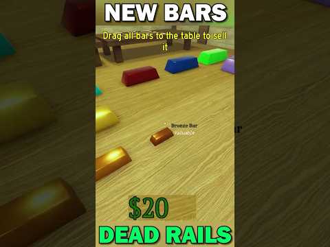 Selling new Bars in Dead Rails #roblox