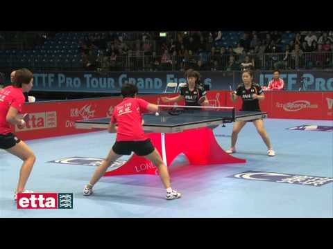Final - Guo Yue & Li Xiaoxia CHN v Ai Fukuhara & Kasumi Ishikawa JPN - ITTF Pro Tour Grand Finals