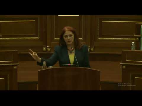 Deputetja Eliza Hoxha 14.09.2023, Seanca Plenare e Kuvendit të Kosovës