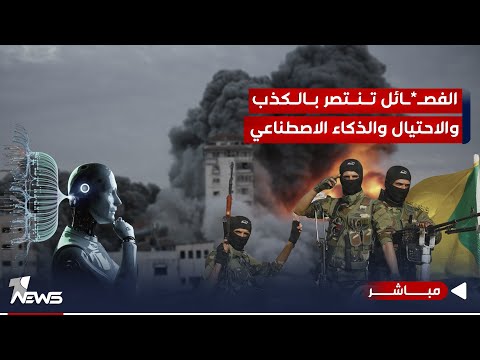 شاهد بالفيديو.. فصائل المقاومة تدعي قصف مدينة إيلات.. وبالذكاء الاصطناعي تصنع الانتصارات | اخبار المنتصف 2023/12/23
