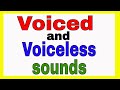 Voiced and Voiceless sounds in English