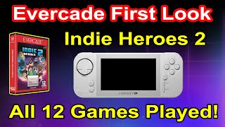 Evercade Indie Heroes 2 Collection First Look | All 12 Games Played