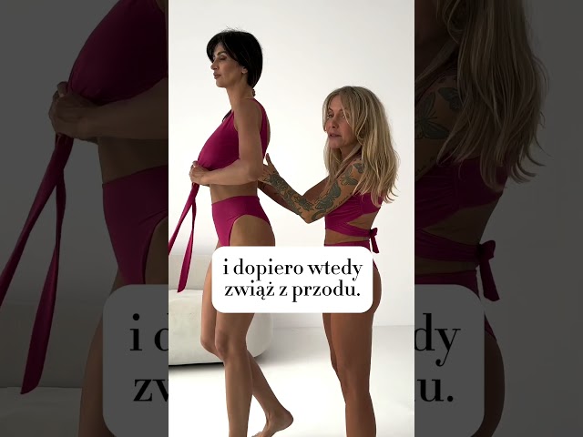 Bikini góra Wrap