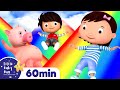 Learn Colors On The Rainbow Slide More Nursery Rhymes And Kids Songs Little Baby Bum