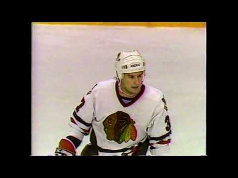 Chicago Blackhawks Detroit Red Wings Feb. 17, 1988 Highlights