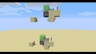 preview picture of video 'The Smallest Slime Block Elevator in Minecraft'