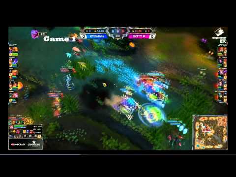 SKT1 vs KTB Game 1 Highlights