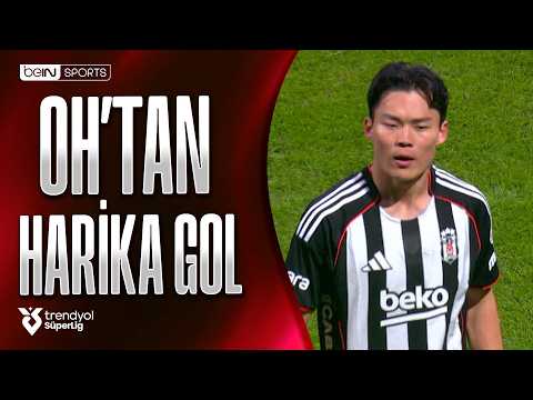 Hyeon-gyu Oh'tan Mükemmel Gol! | Beşiktaş - Göztepe | Trendyol Süper Lig
