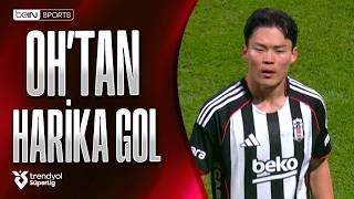 Hyeon-gyu Oh'tan Mükemmel Gol! | Beşiktaş - Göztepe | Trendyol Süper Lig