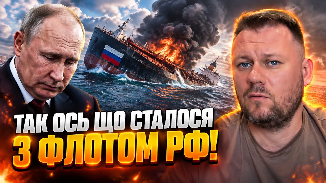 ⚡ Терміново! Тіньовий флот Путіна опинився під ударом. На росТБ визнали повн