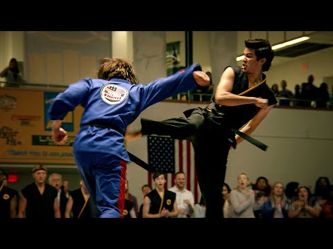 Karate Championship: Semi-Finals | Cobra Kai | CLIP