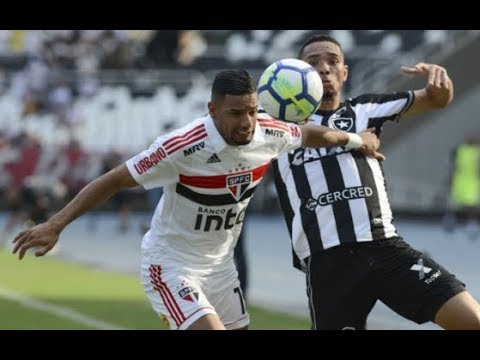 Botafogo 2 x 2 São Paulo - Brasileirão 2018