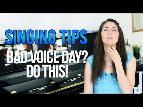 Bad Voice Day? Do this! (Singing Hacks)