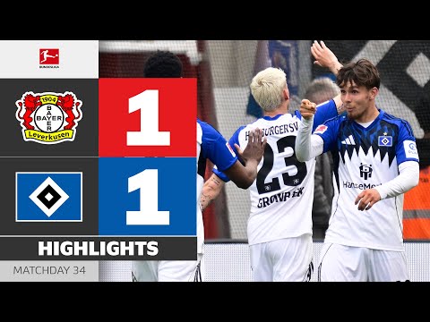 Bayer Leverkusen 1-1 Hamburger SV Sport Verein