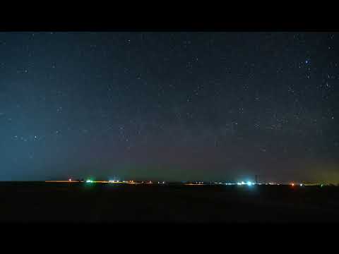 Northern Lights Time Lapse - March 30, 2022 - Moses Lake, Washington
