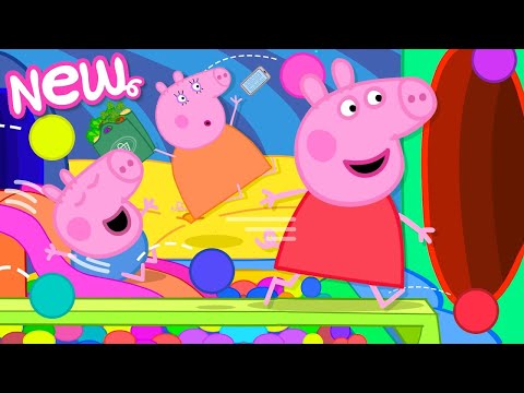 Peppa Pig Tales 🎈George Gets Lost On The Bouncy House 🛝 BRAND NEW Peppa Pig Episodes