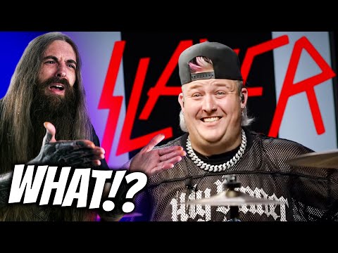 Metal Drummer reacts to Jelly Roll Drummer hearing Slayer for the first time