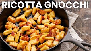 Homemade Ricotta Gnocchi — No Potatoes Needed
