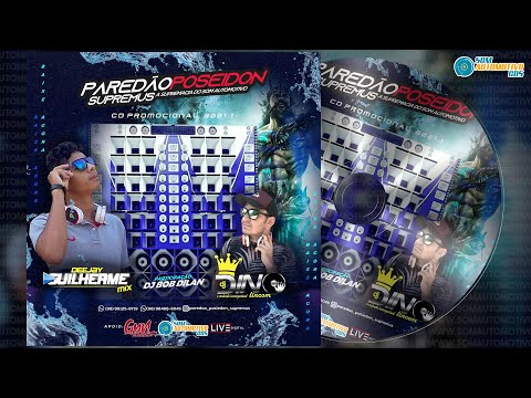 CD Paredão Poseidon Supremus Volume 4 - DJ Guilherme Mix feat. DJ Dino Lincom e DJ Bob Dilan