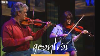 Tommy Peoples & Siobhán Peoples on TG4 | Coláiste Muire, Inis | Geantraí 1998 |TG4