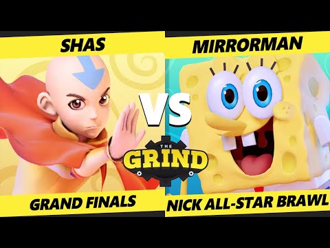 The Grind 157 GRAND FINALS - MirrorMan (Spongebob) Vs. Shas (Aang) NASB Nickelodeon All-Star Brawl