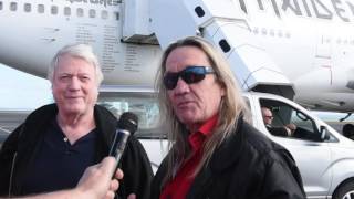 Iron Maiden Touches Down In Auckland