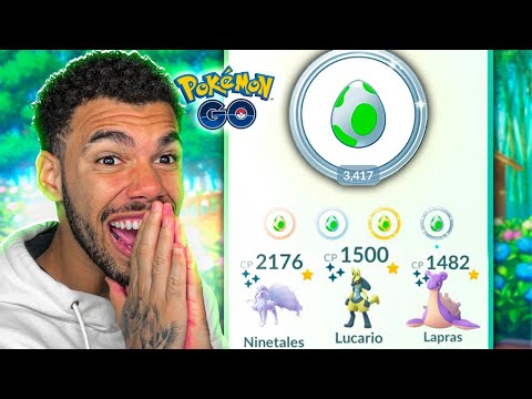 QUANTOS SHINIES DEPOIS DE 3.400 OVOS CHOCADOS - POKEMON GO | Cris |