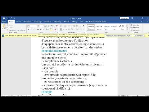 contrôle de gestion I CAE traitement des charges indirectes