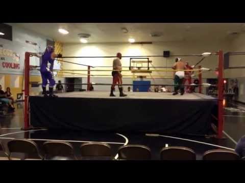 Ciclon moreliano y monje maldito vs el lobo y bat mwf