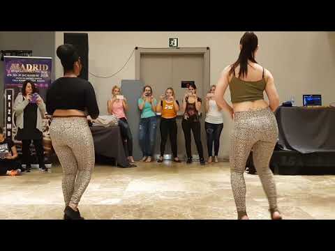 Isabelle Crepin  & Adeline  Kizomba Lady Styling ( Music   T love Eue Eue )