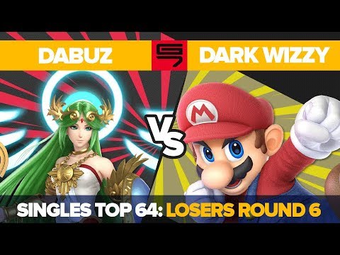 Dabuz vs Dark Wizzy - Ultimate Singles: Top 64 Losers Round 6 - Genesis 7 | Palutena vs Mario