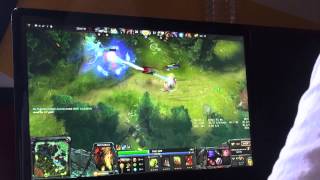 Na`Vi playing practice pubs at GameClucks @ The International 2013