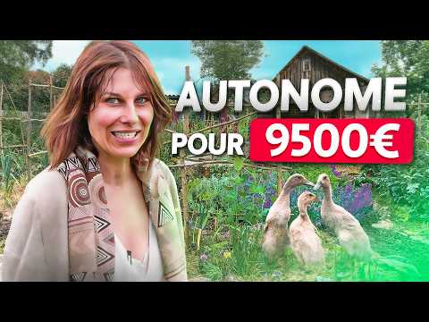 Pour MOINS de 9500€, elle achète une MAISON avec un GRAND TERRAIN et y crée son ACTIVITÉ AGRICOLE