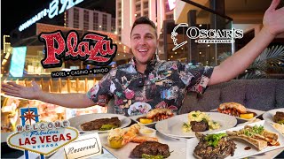 I Ate on The NEW Patio at The Best Reviewed Steakhouse in Las Vegas! (Oscar's Steakhouse)