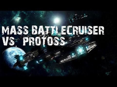 Stream Highlight - MASS BATTLECRUISER vs. PROTOSS! | skYnet